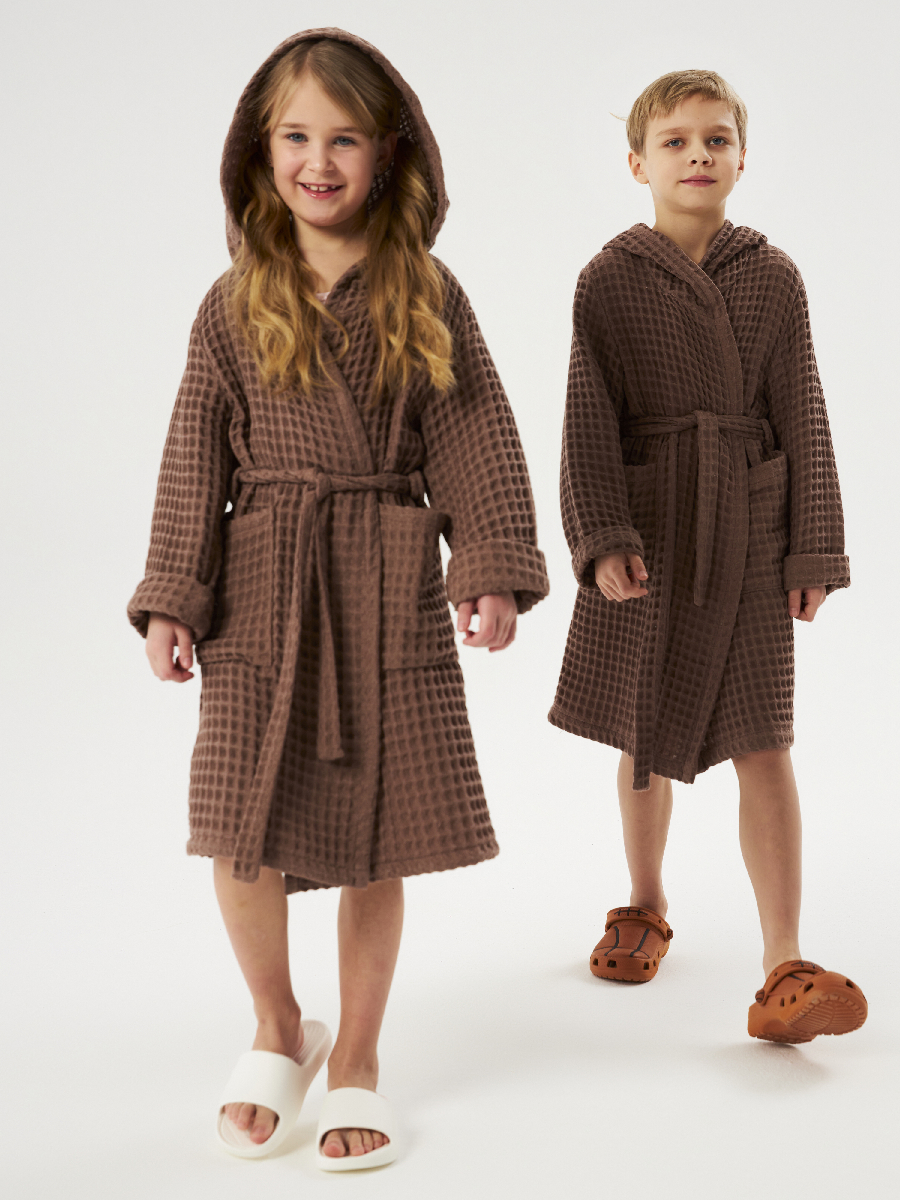 Халат Осьминожка 826-11/шоколадный - фото 3