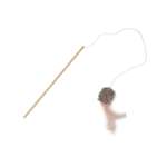 Изображение товара Игрушка для кошек Barbaks Дразнилка Помпон с пером