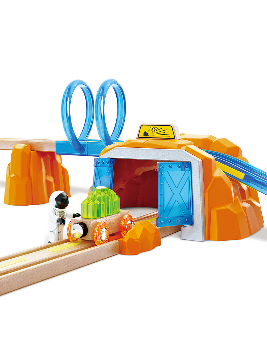 Набор железнодорожный Hape 93.9 см E3799_HP - фото 11