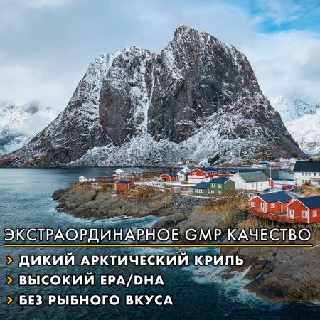 Биологически активная добавка Risingstar Омега-3 жирные кислоты высокой концентрации 1620мг*60капсул
