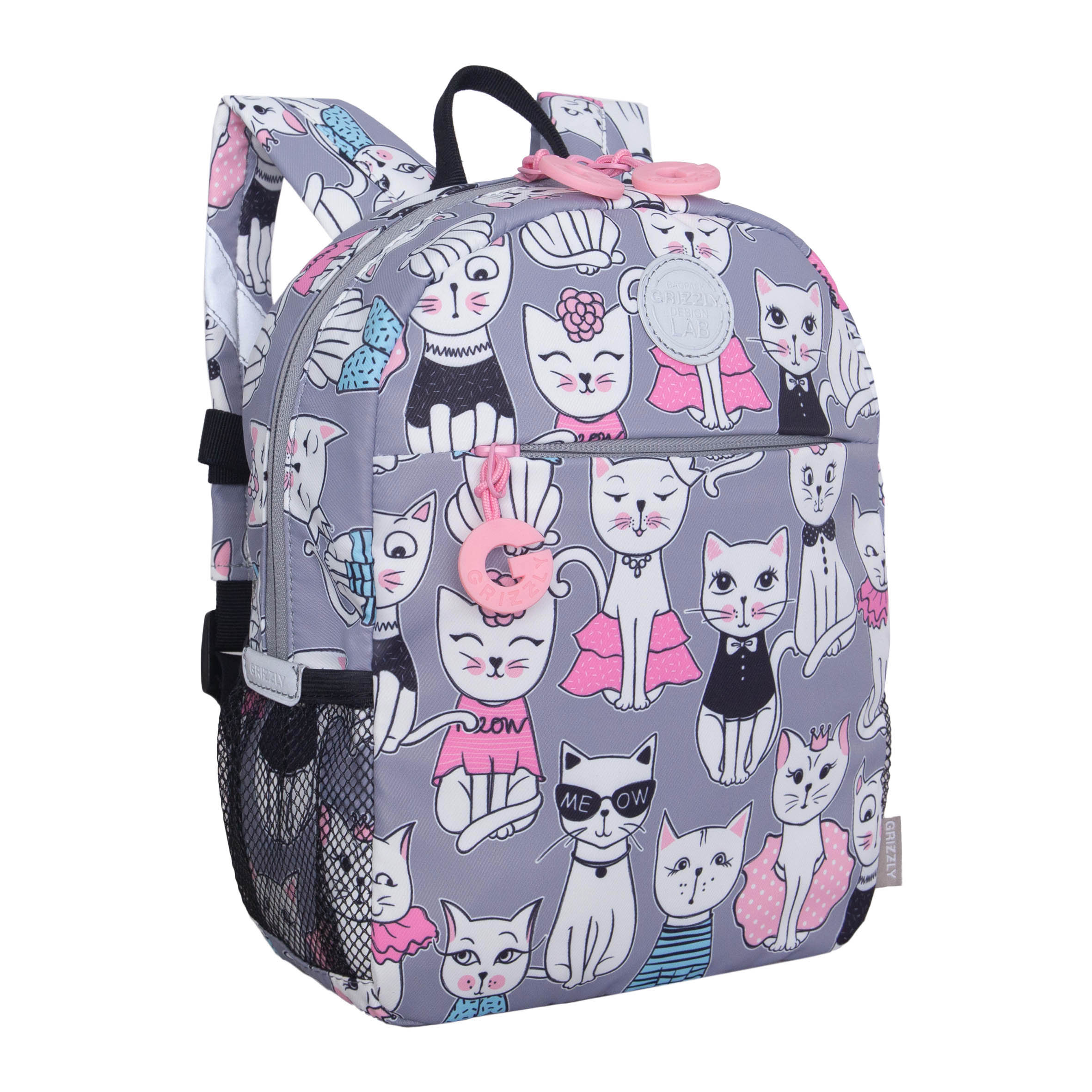 Рюкзак дошкольный Grizzly Котики - фото 3
