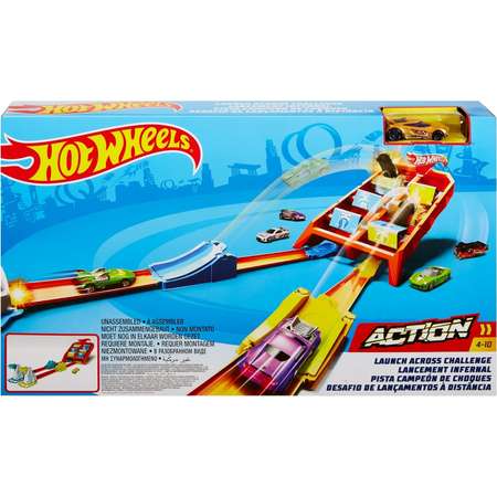 Трек Hot Wheels Бросающий вызов с пусковой установкой