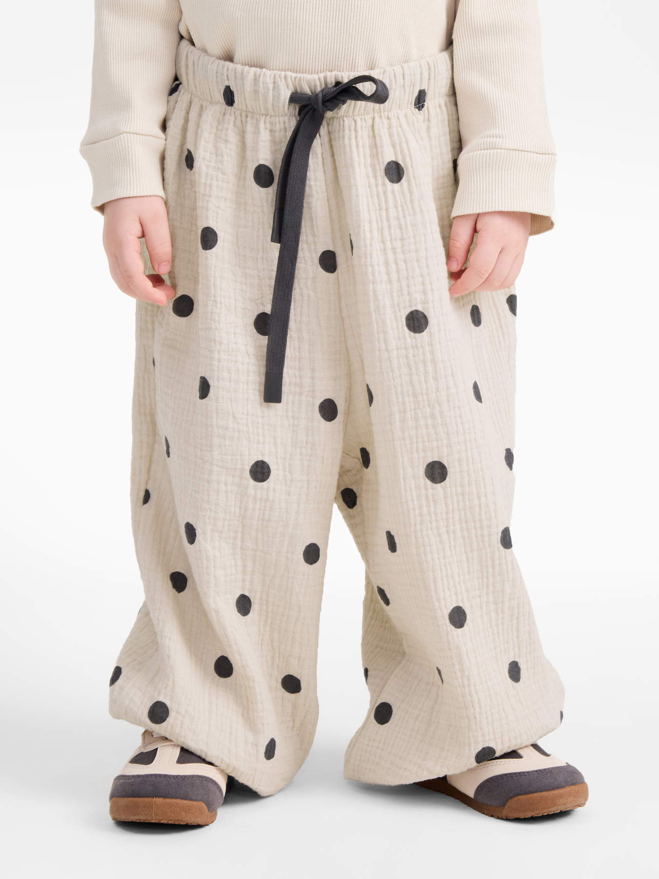 Брюки Happy Baby 88272_beige with dots - фото 1