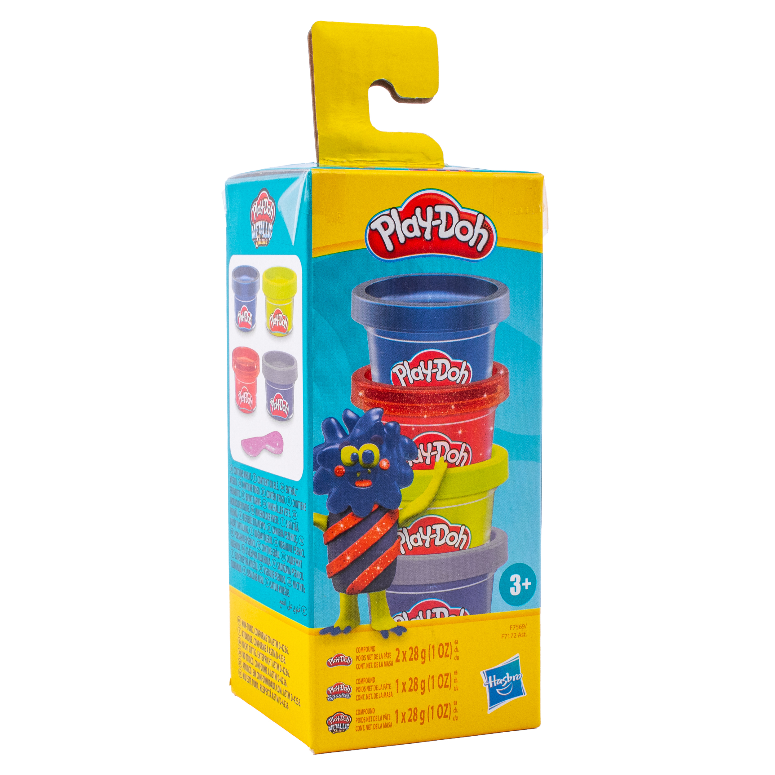 Масса для лепки Hasbro Play-Doh Монстрики 4шт 4 цв. - фото 7