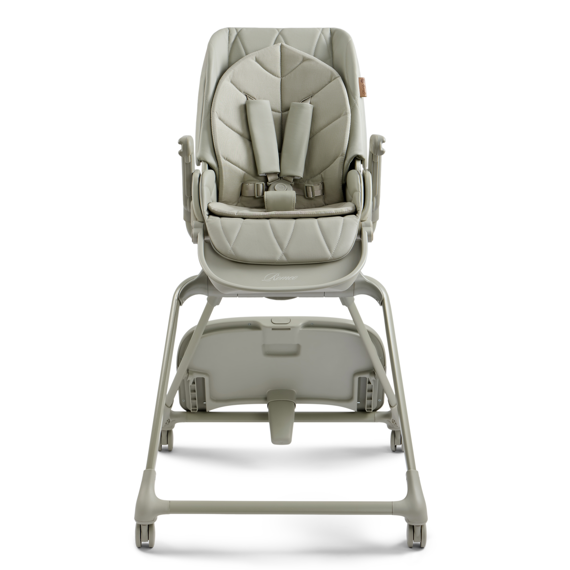 Стульчик для кормления Happy Baby ROMEO зеленый - фото 13