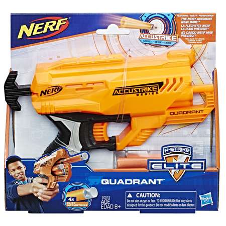 Бластер Nerf Elite Аккустрайк Квадрант