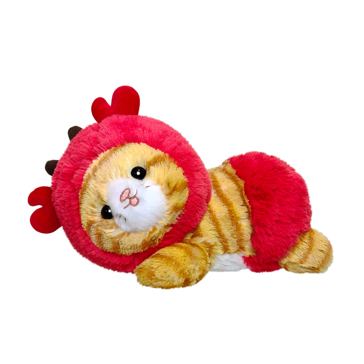 Мягкая игрушка котик Рыжий 12 см - фото 1