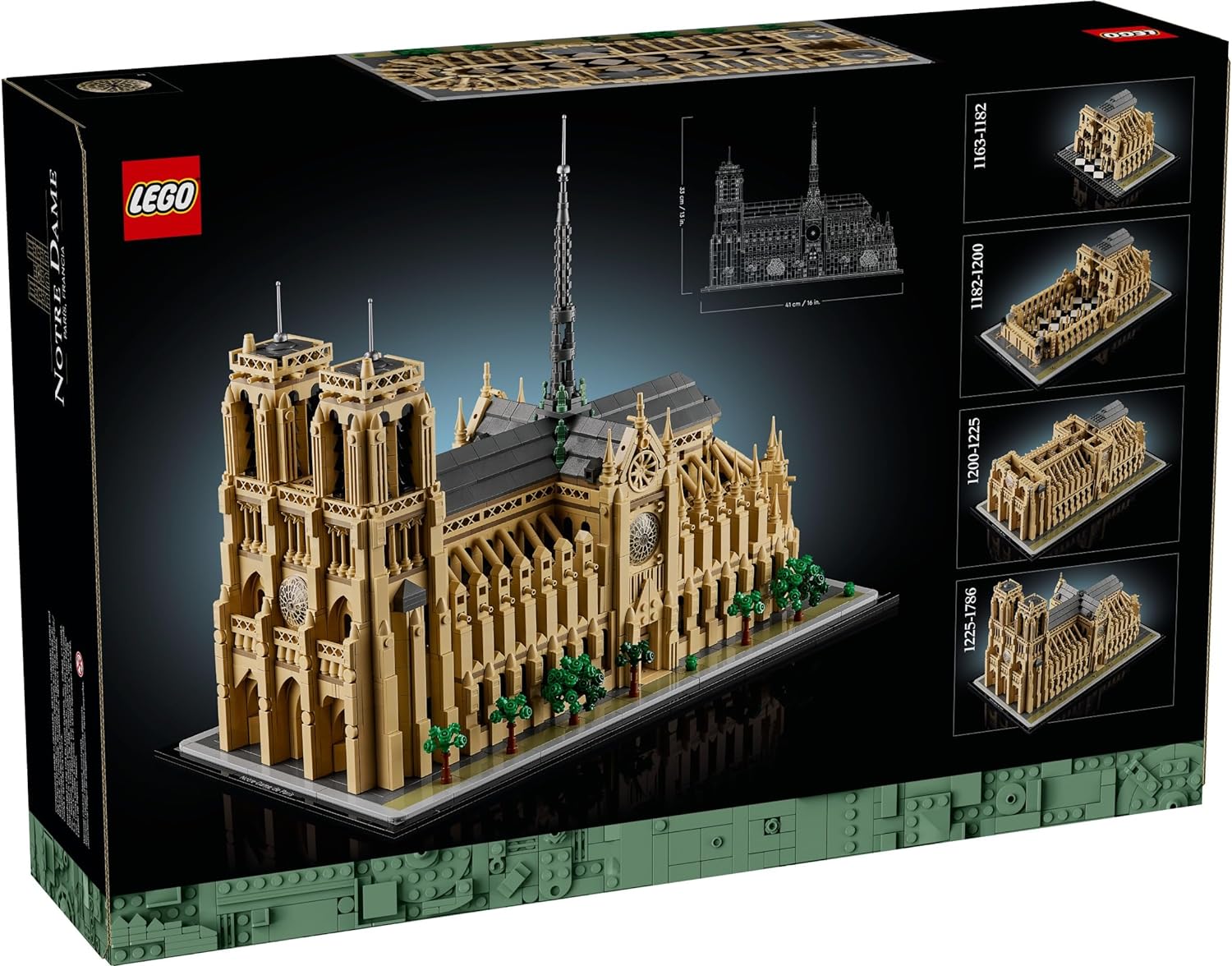 Конструктор LEGO Architecture Нотр-Дам 4383 дет. - фото 11