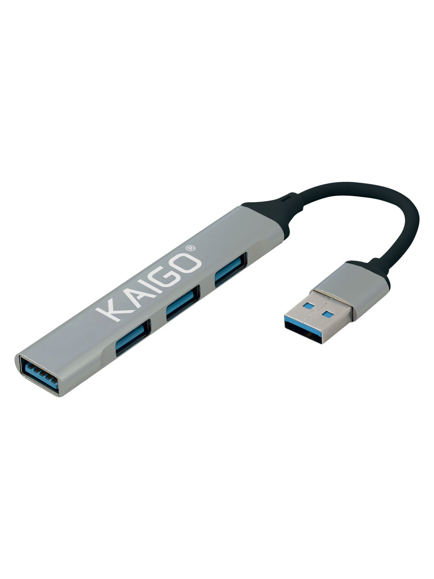 Хаб разветвитель KAIGO высокоскоростной 3xUSB 2.0 USB 3.2 - фото 2
