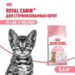 Корм сухой для котят ROYAL CANIN Sterilised 400г стерилизованных