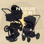 Коляска 3в1 Rant NEXUS черный