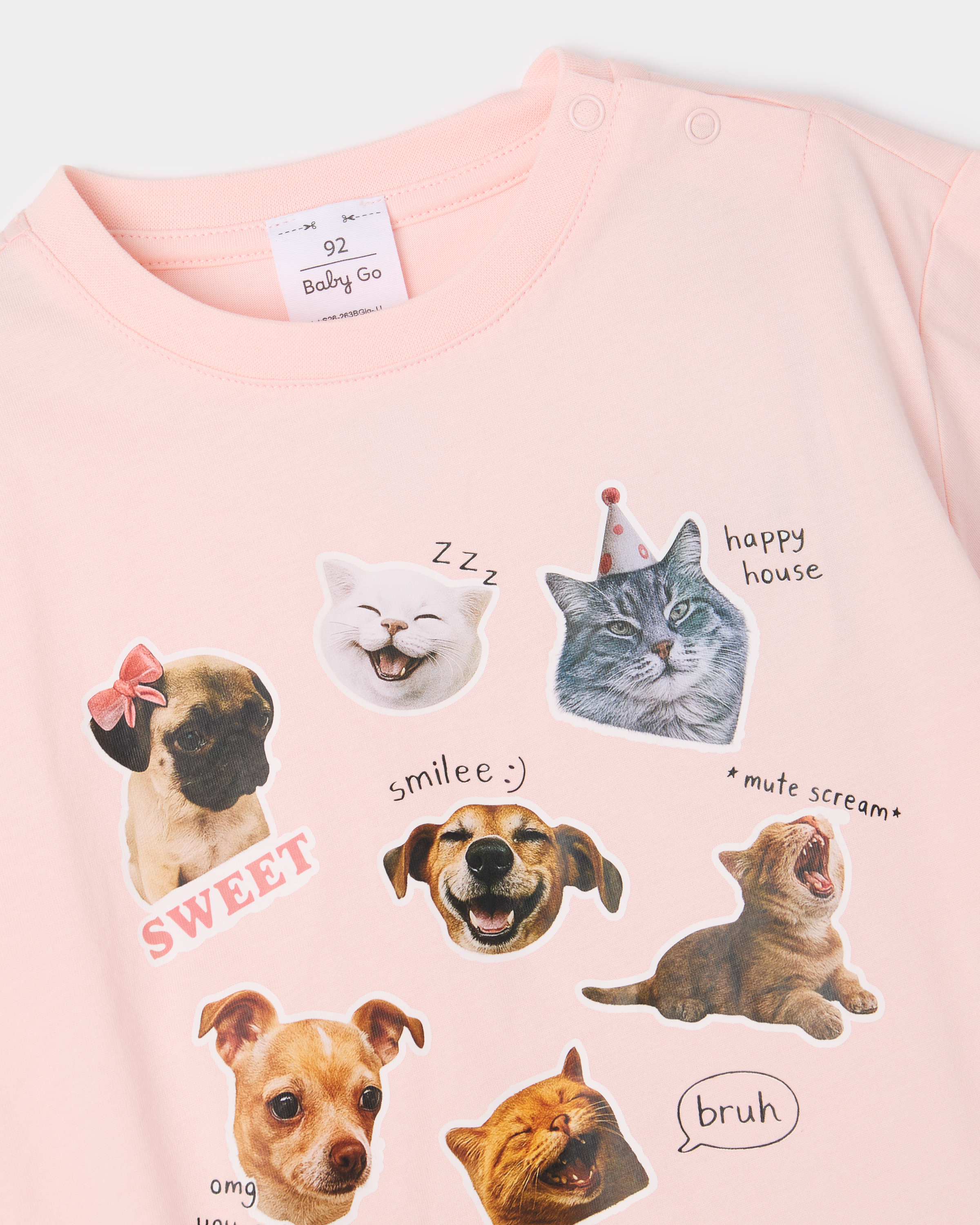 Футболка BabyGo S26-263BGig-JJ - фото 3