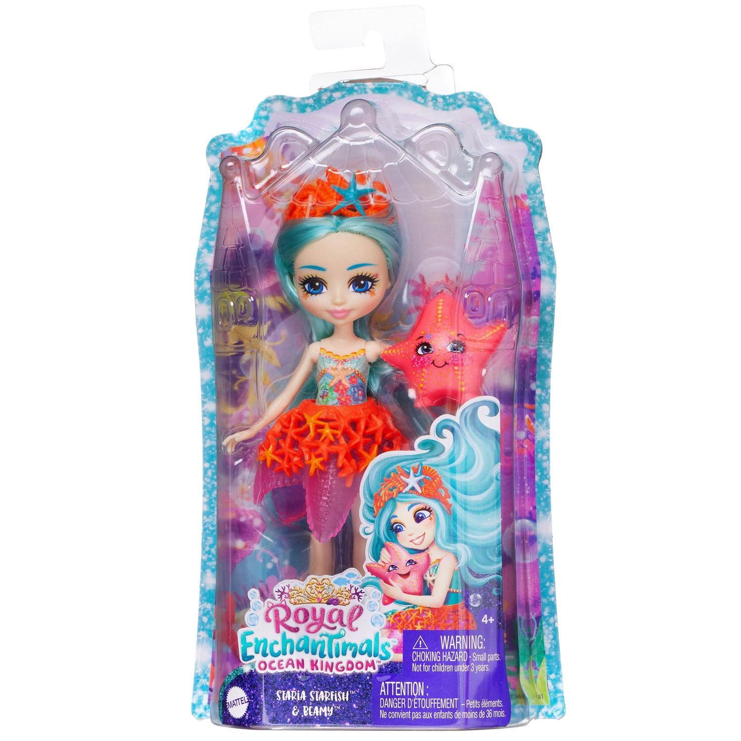 Кукла мини Mattel Enchantimals FNH22/МорскаяЗвезда - фото 1