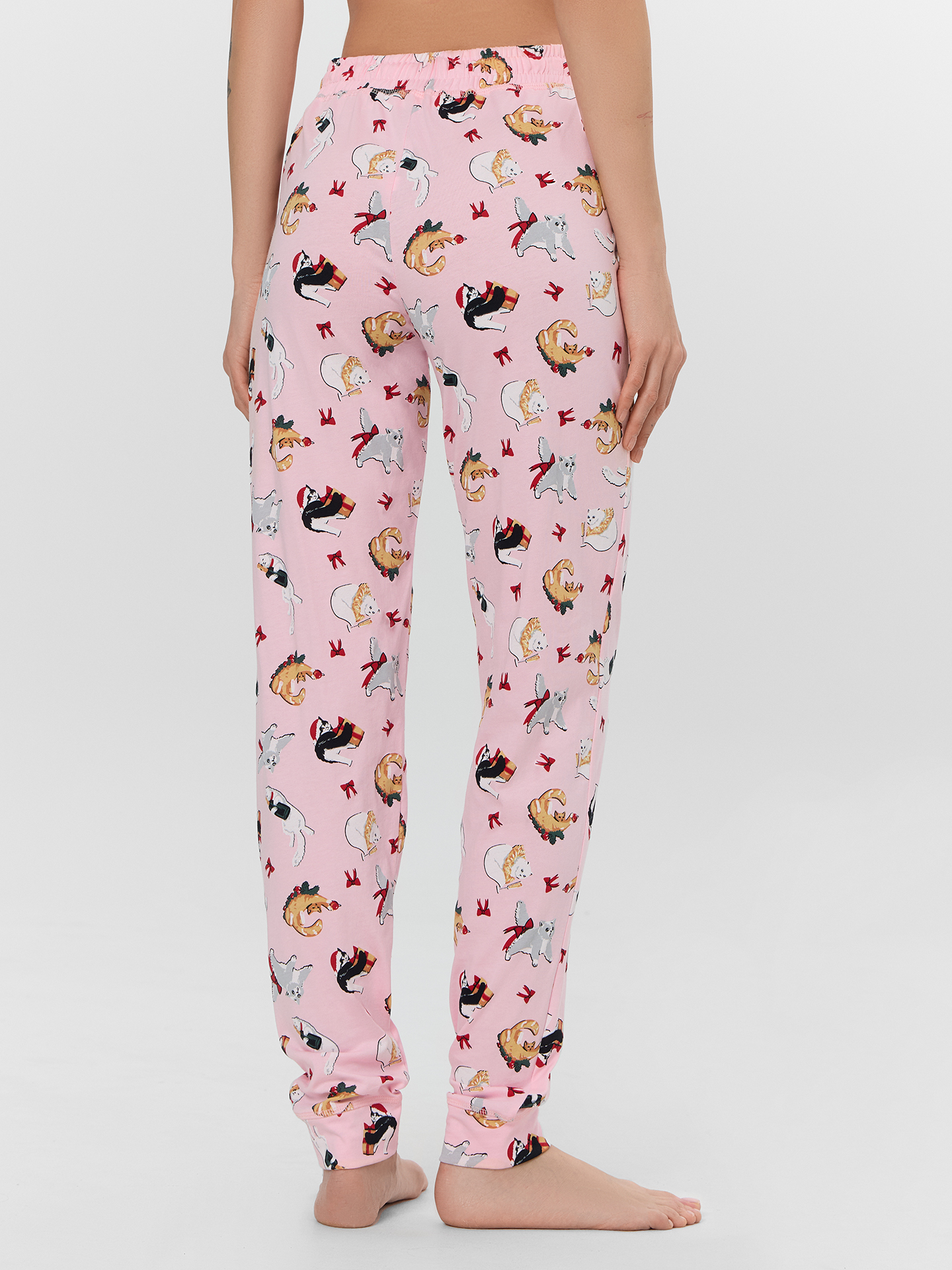 Брюки Mark Formelle (Марк Формэль) 532310/котики на розовом - фото 2