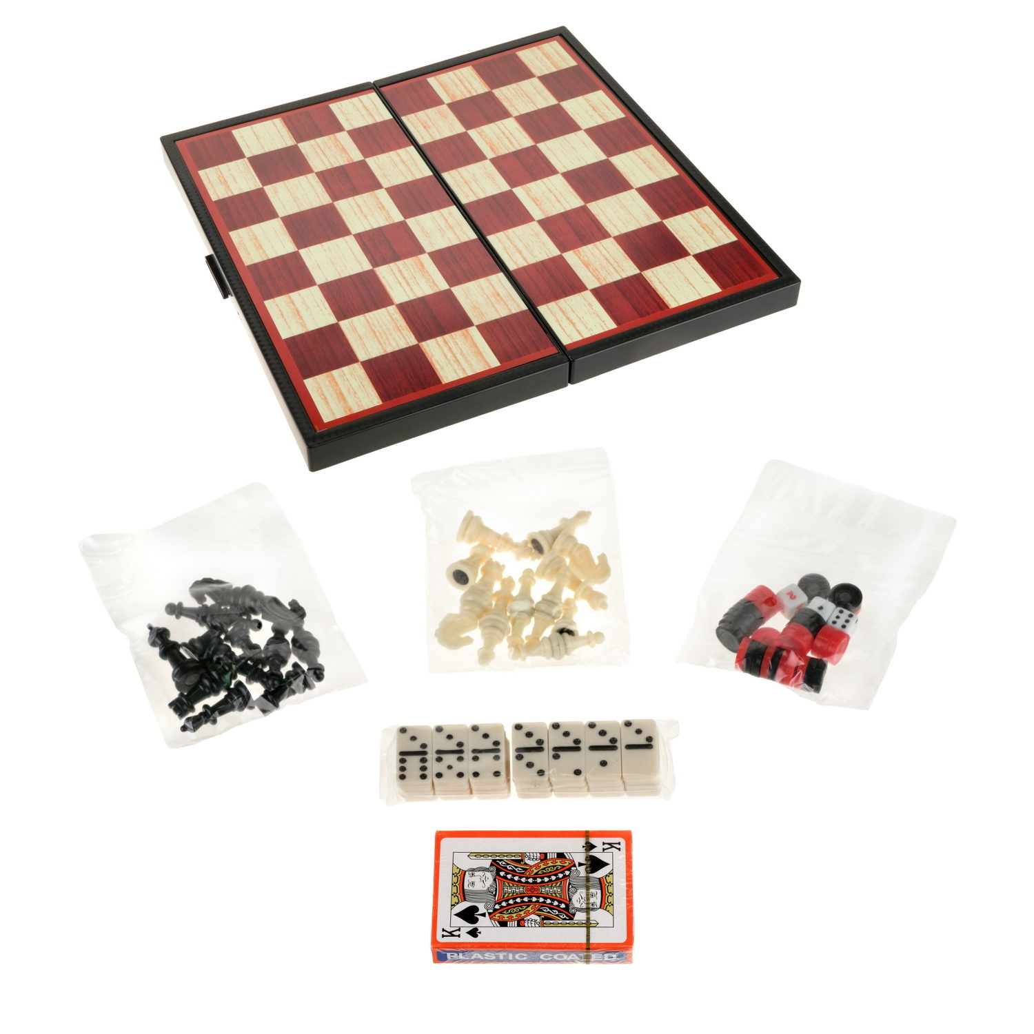 Настольная игра 1TOY Шашки шахматы нарды - фото 6