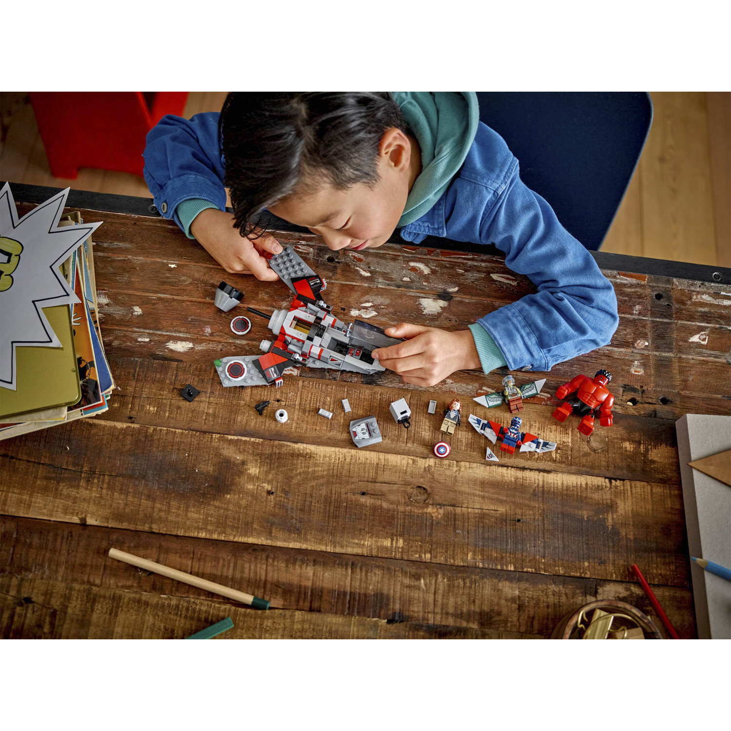 Конструктор LEGO Marvel Super Heroes 905 дет. - фото 14
