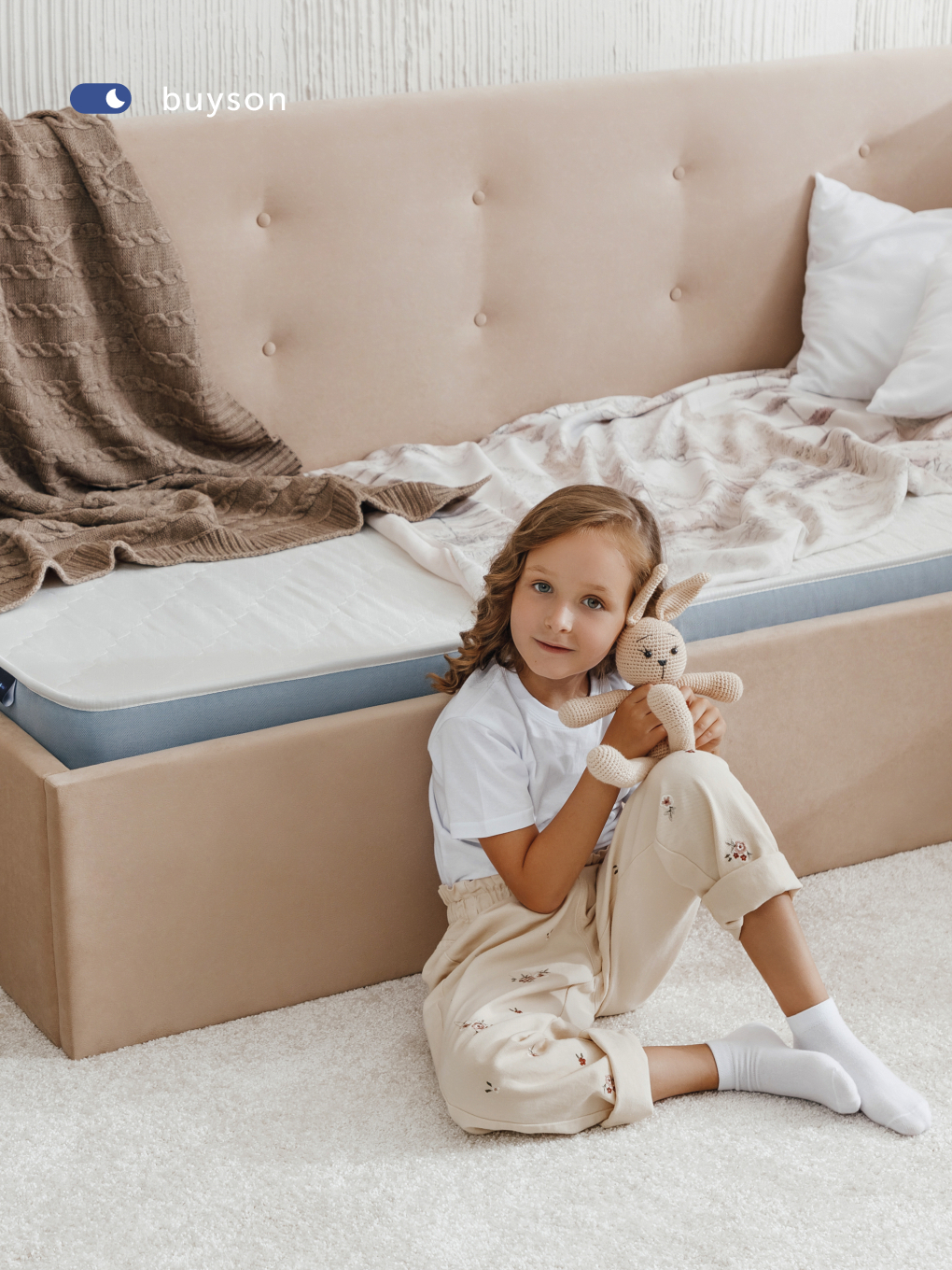 Матрас buyson BuyCute 70х140 - фото 13