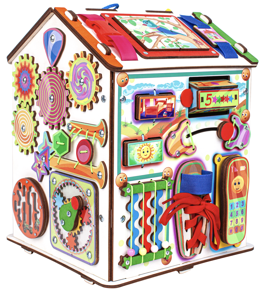 Игрушка Jolly Kids бизиборд Эмоции - фото 11