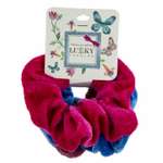 Аксессуар для волос Lukky Fashion резинки текстильные бархат 3 шт