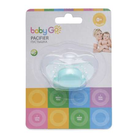 Пустышка BabyGo от 0 мес.