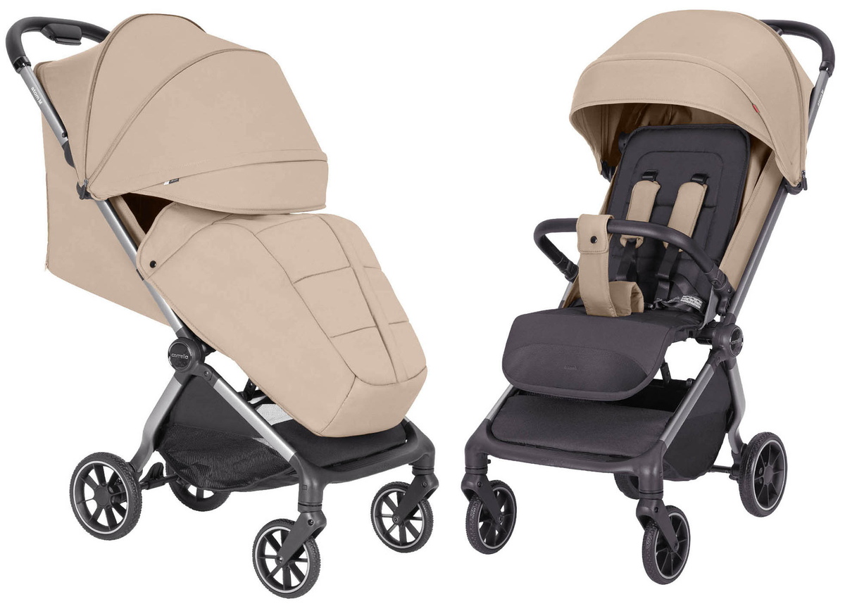 Коляска прогулочная Carrello Atom M CRL-5527 бежевый - фото 1