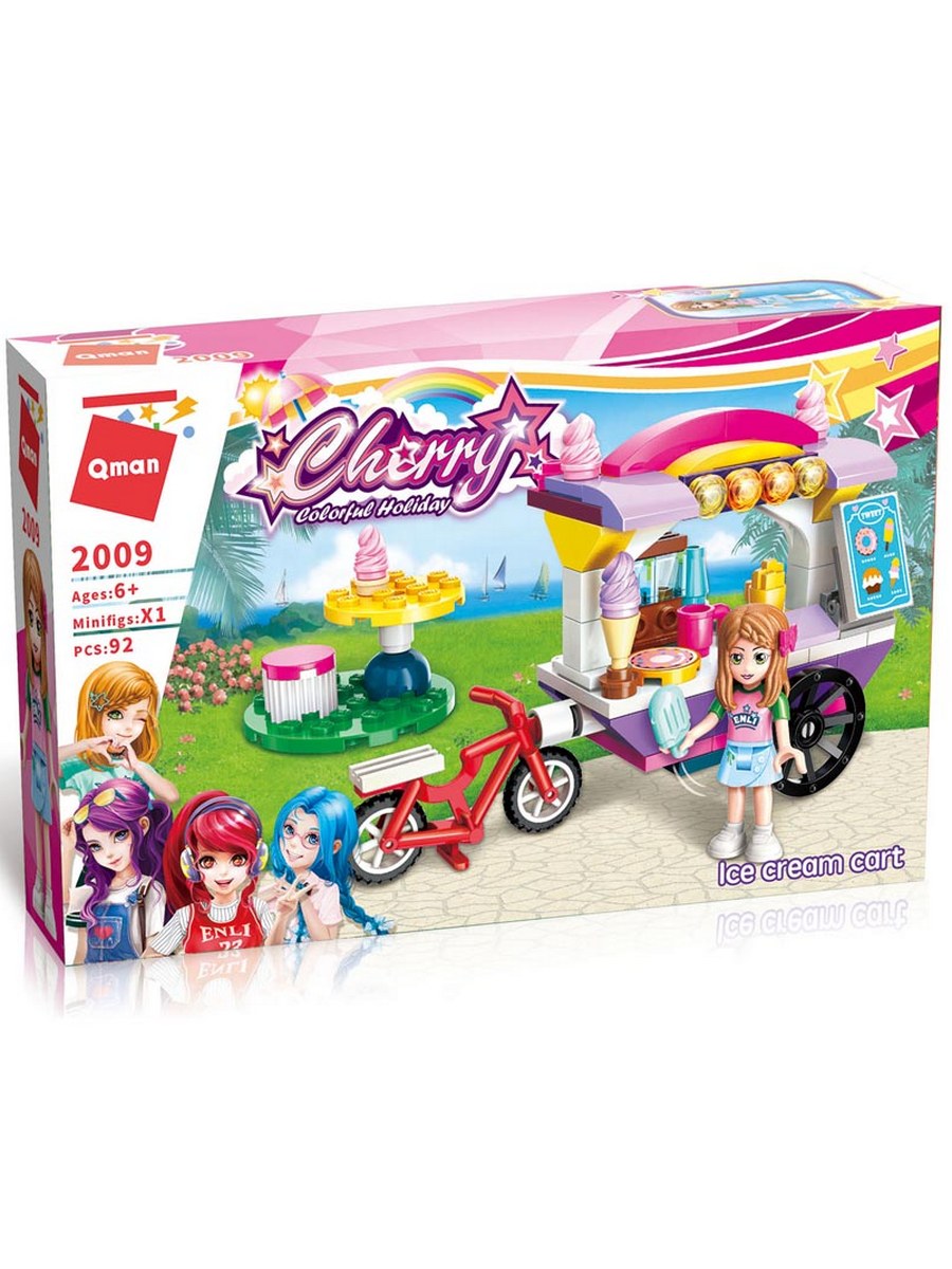 Конструктор QMAN Розовая мечта 92 дет. - фото 1