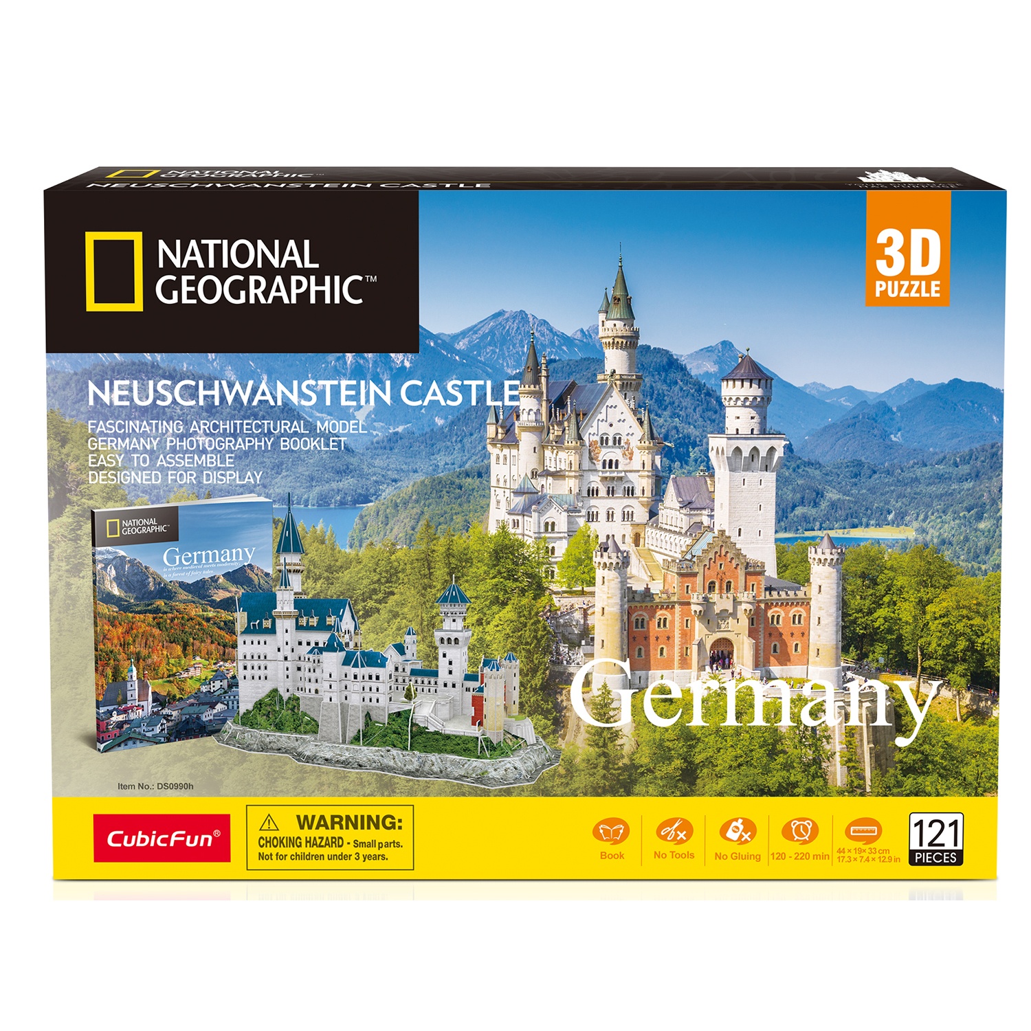 Пазл CubicFun National Geographic 3D - фото 9