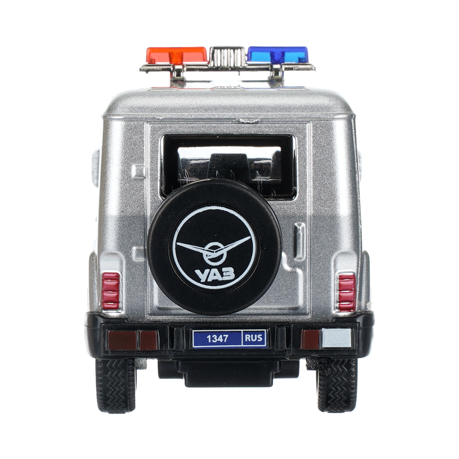 Игровой набор Технопарк УАЗ Гараж Полиция 410504 - фото 9