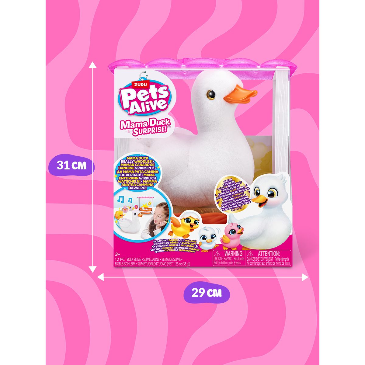 Мягкая игрушка Zuru Pets Alive утка - фото 3