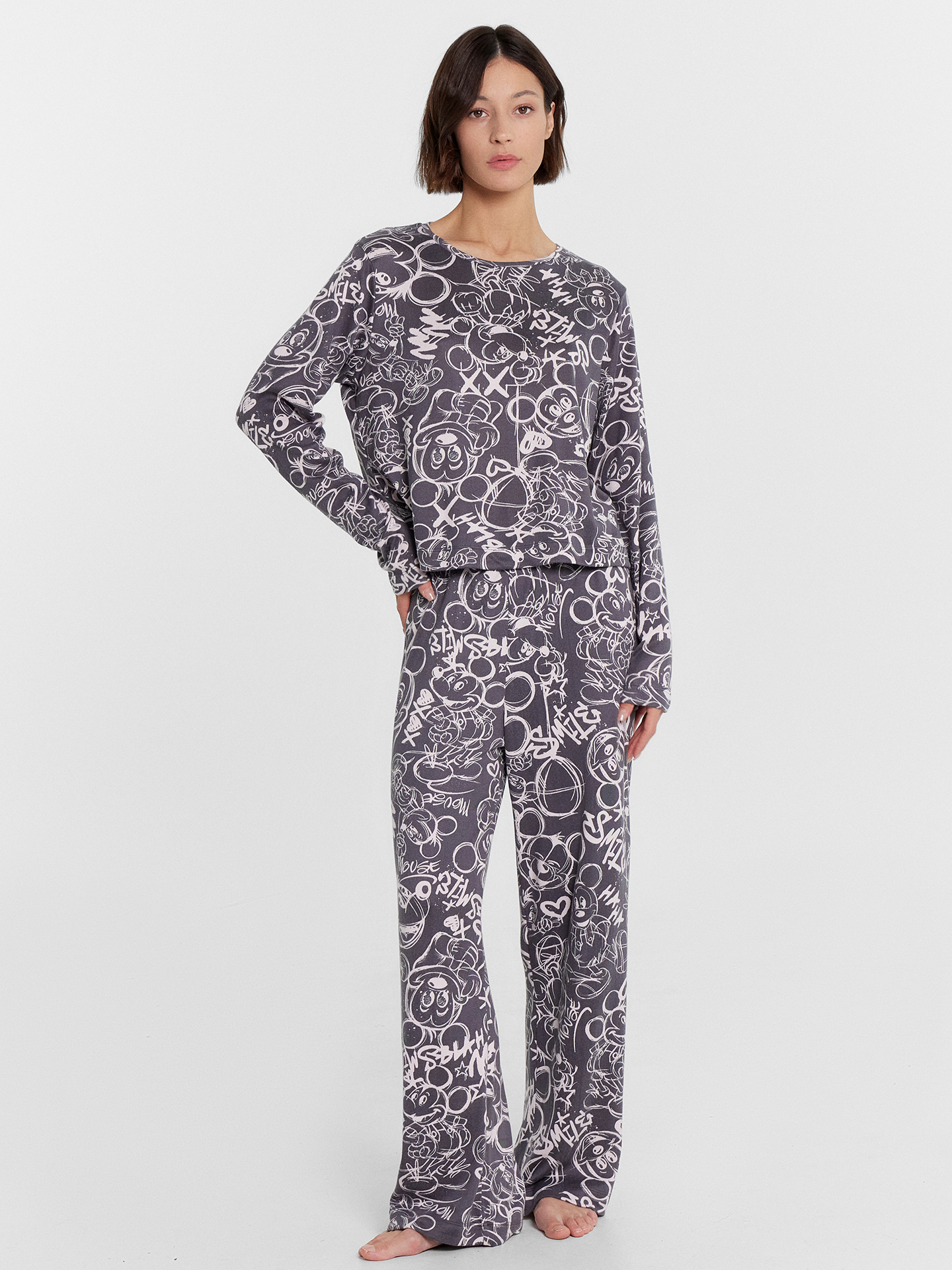 Пижама Mark Formelle (Марк Формэль) 592468-1/граффити на графите - фото 2