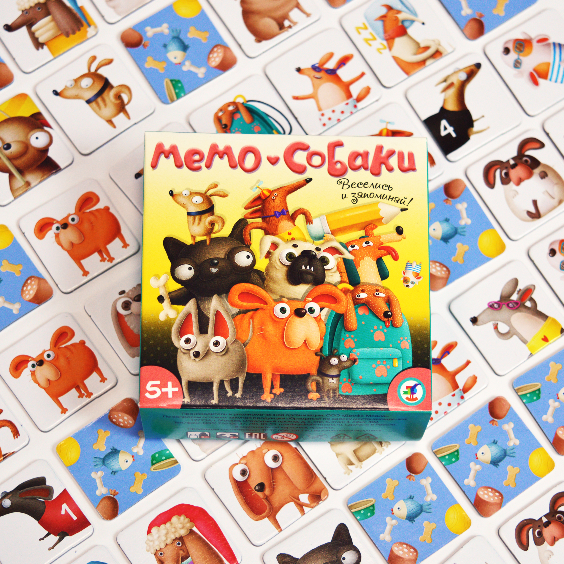 Настольная игра Дрофа-Медиа Мемо - фото 3
