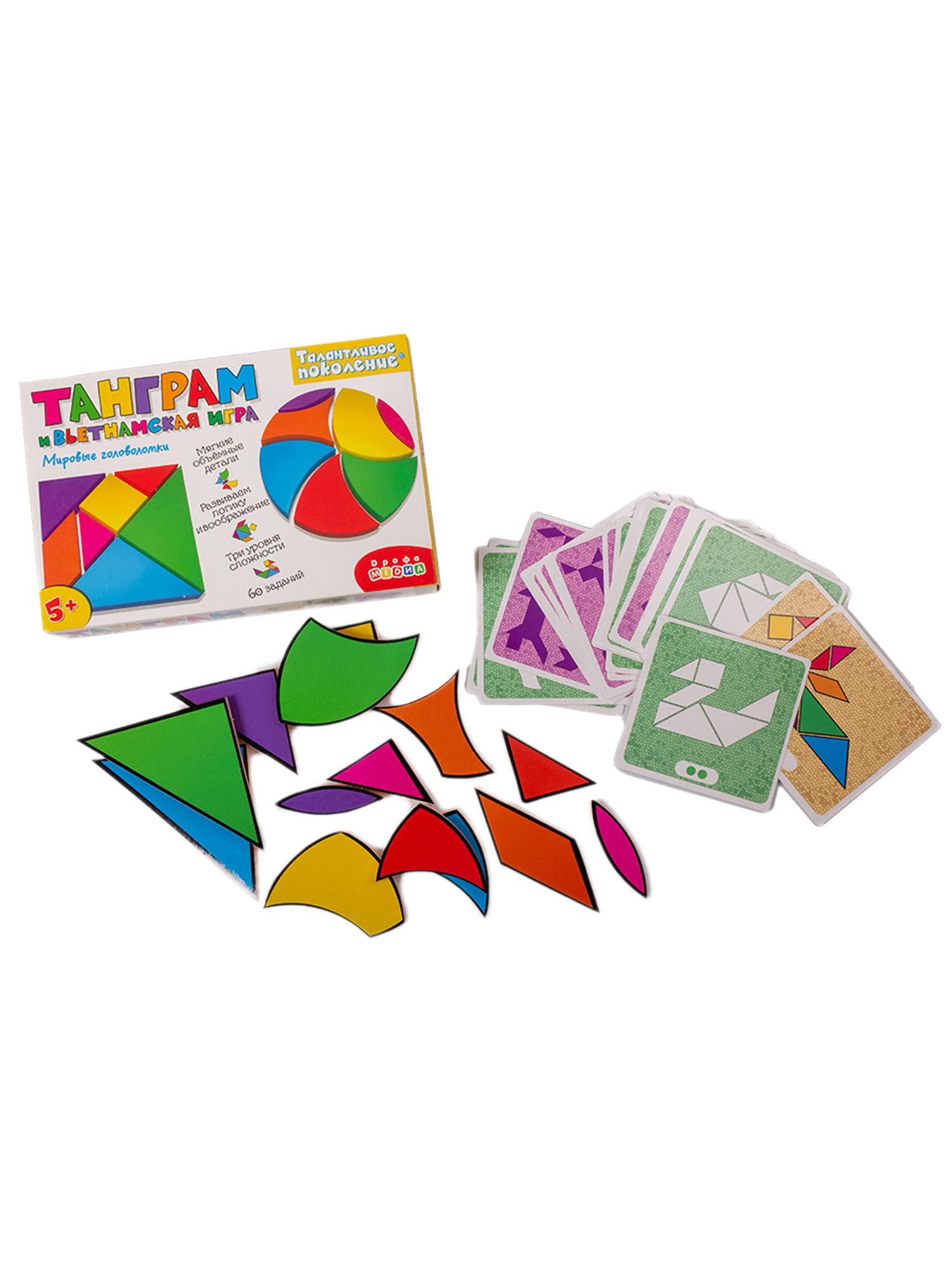 Настольная игра Дрофа-Медиа Танграм - фото 6
