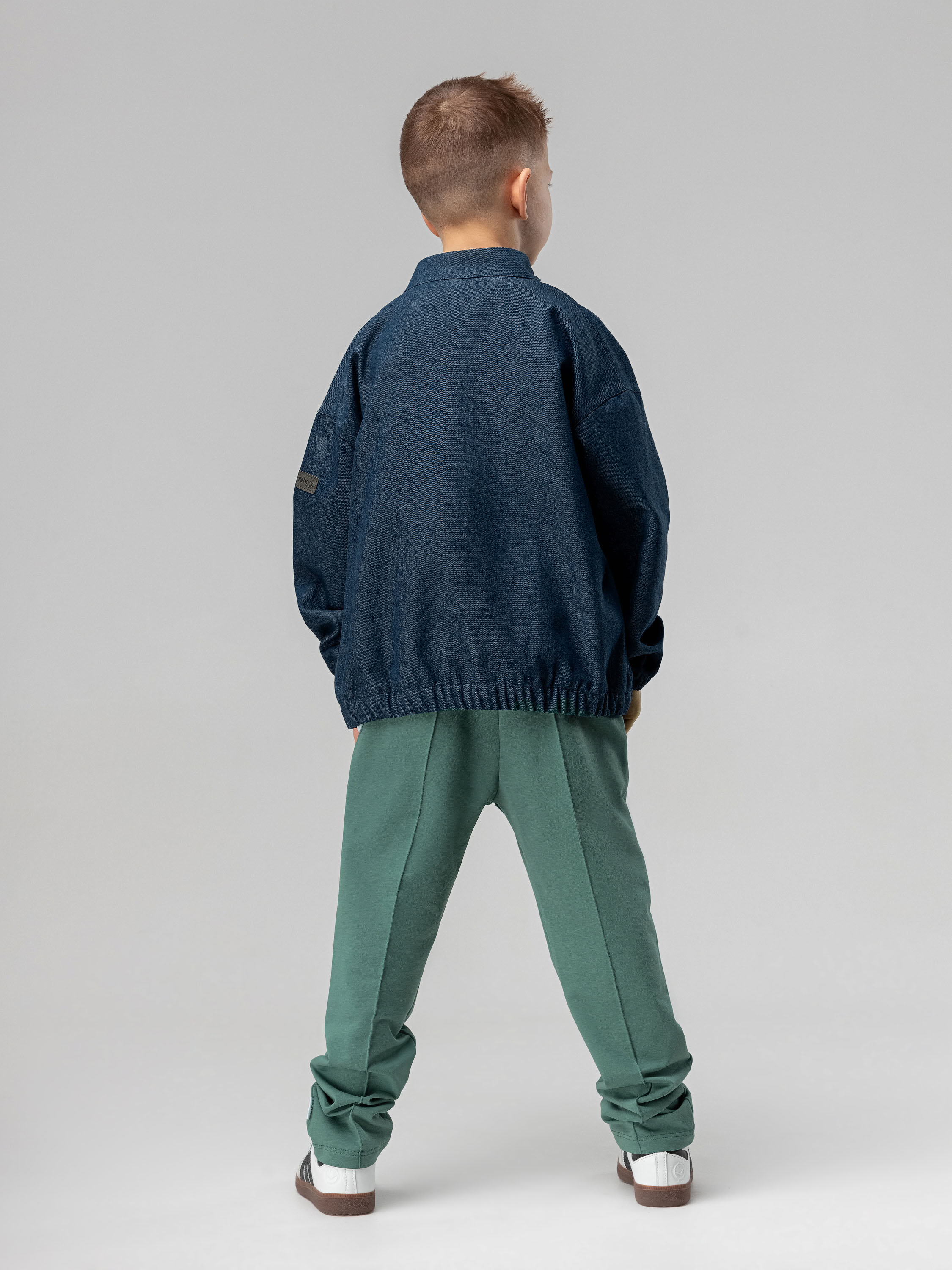 Брюки Bodo 6-411МU_пыльный зеленый - фото 3