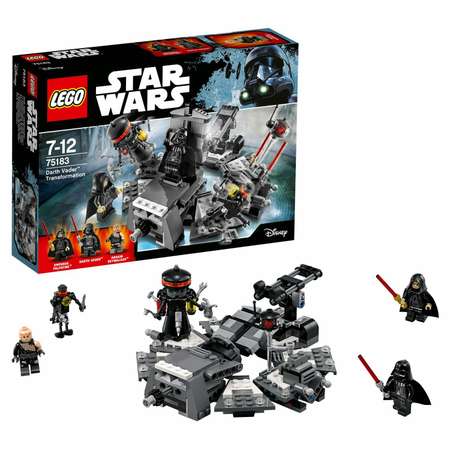 Конструктор LEGO Star Wars Превращение в Дарта Вейдера блочный