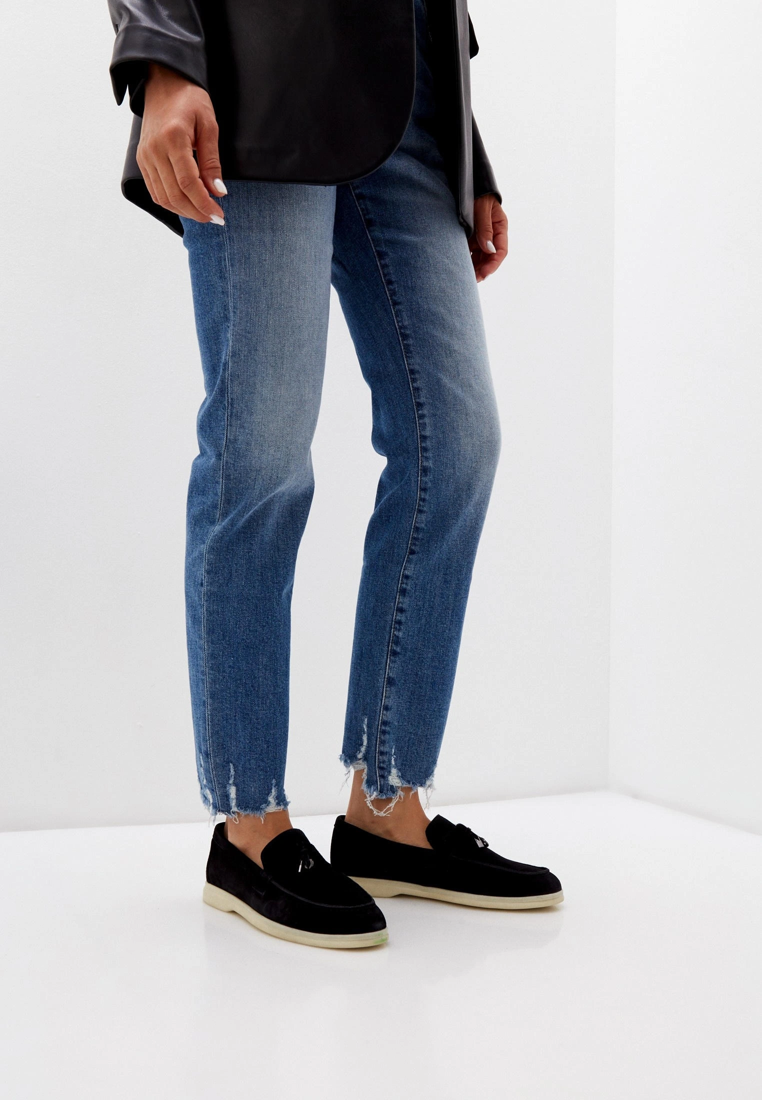 Лоферы IERDI IER-001-CHERN-ZAMSHA-JEN - фото 6