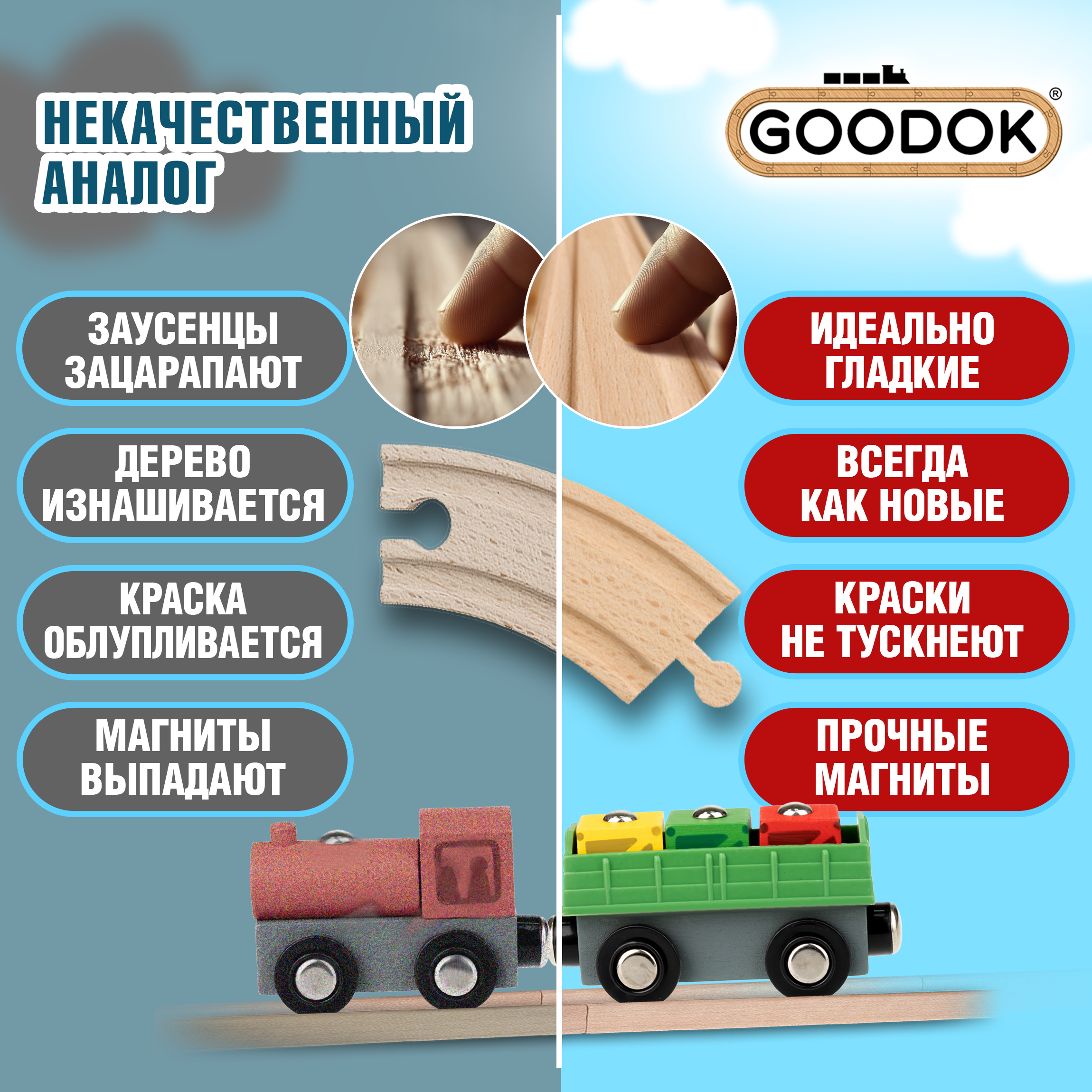 Набор железнодорожный 1TOY Т24442 - фото 2