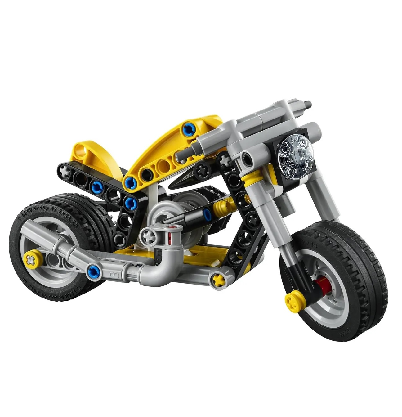 Конструктор LEGO Technic Желтый мотоцикл 151 дет. - фото 1