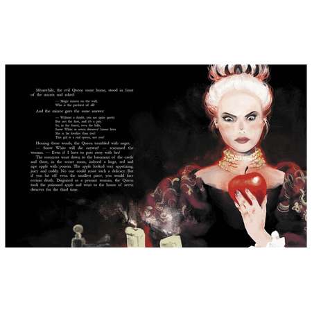 Книга СТРЕКОЗА Snow white на английском языке Якоб и Вильгельм Гримм