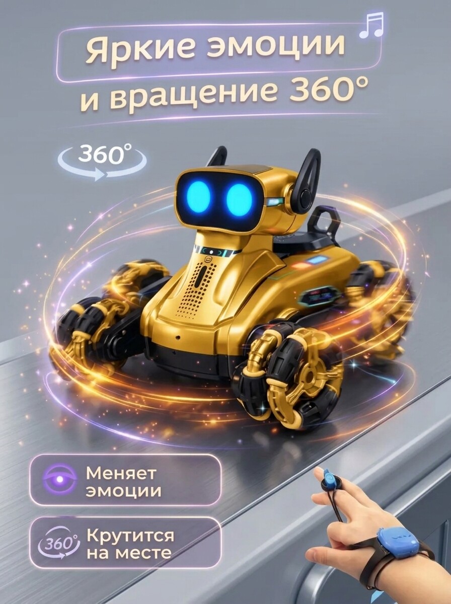 Собака РУ BalaToys Робот Интерактивный - фото 4