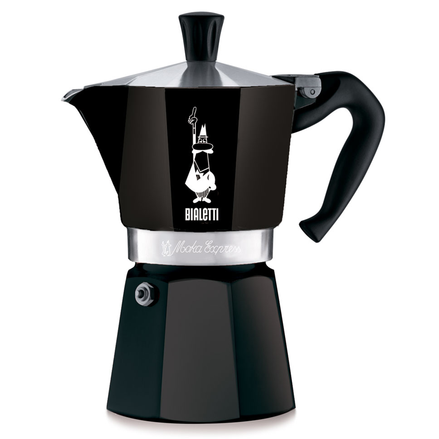Гейзерная кофеварка BIALETTI Moka Express Черная 6 порций - фото 2