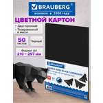 Цветной картон Brauberg 50 лист.