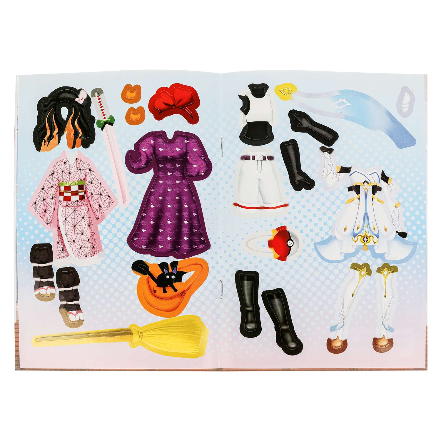 Книга Умкa Одевайка с наклейками - фото 11