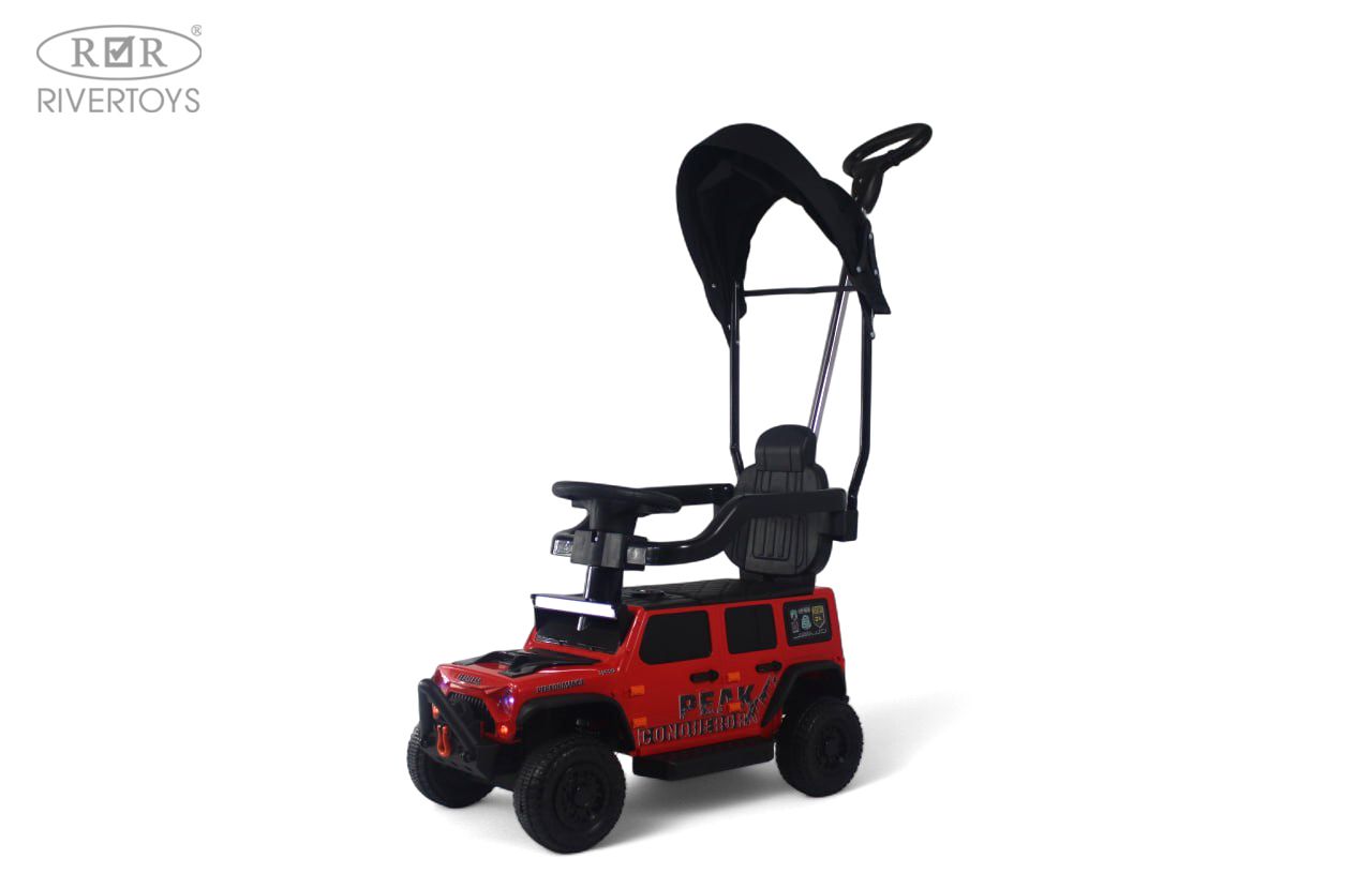 Электромобиль RIVERTOYS G009GG-RED С пультом ДУ - фото 3