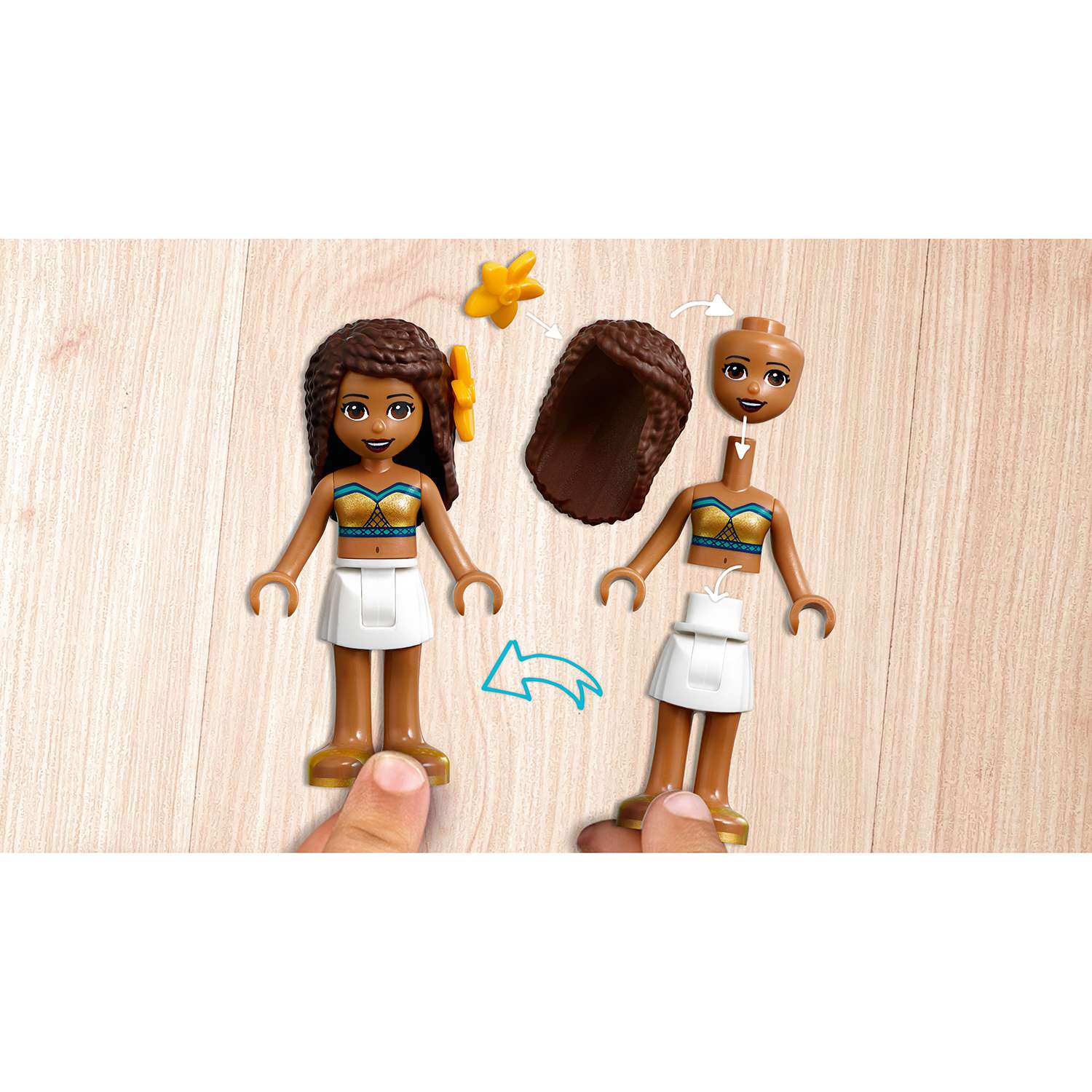 Конструктор LEGO Friends Вечеринка Андреа у бассейна блочный - фото 10