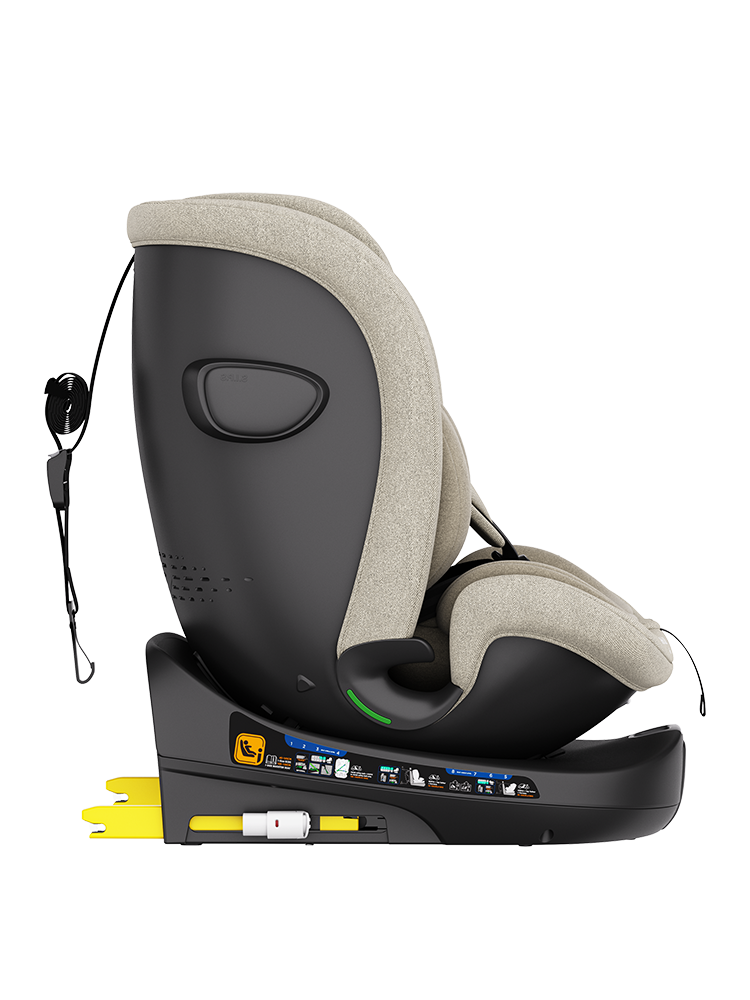Автокресло KLEE Mark 360 i-size Isofix 0+/1/2/3 (0-36 кг) бежевый - фото 4