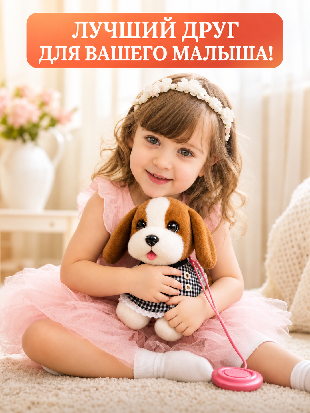 Мягкая игрушка FAVORITSTAR DESIGN Бигль - фото 11