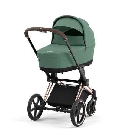 Коляска 2в1 Cybex Priam IV Rosegold зеленый
