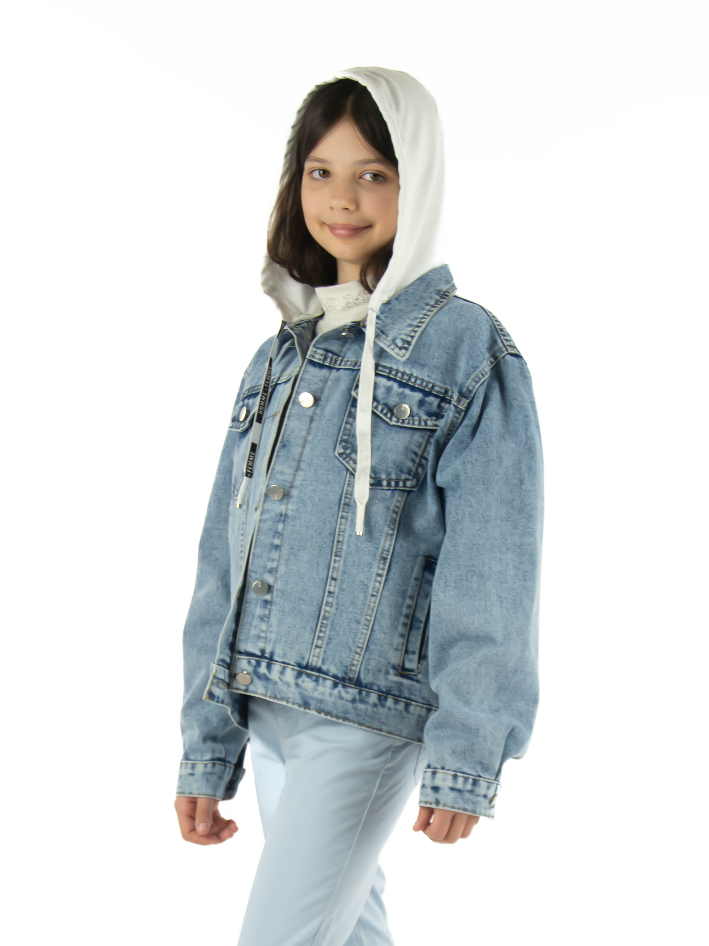 Джинсовая куртка CASTLELADY 444333120 - фото 7