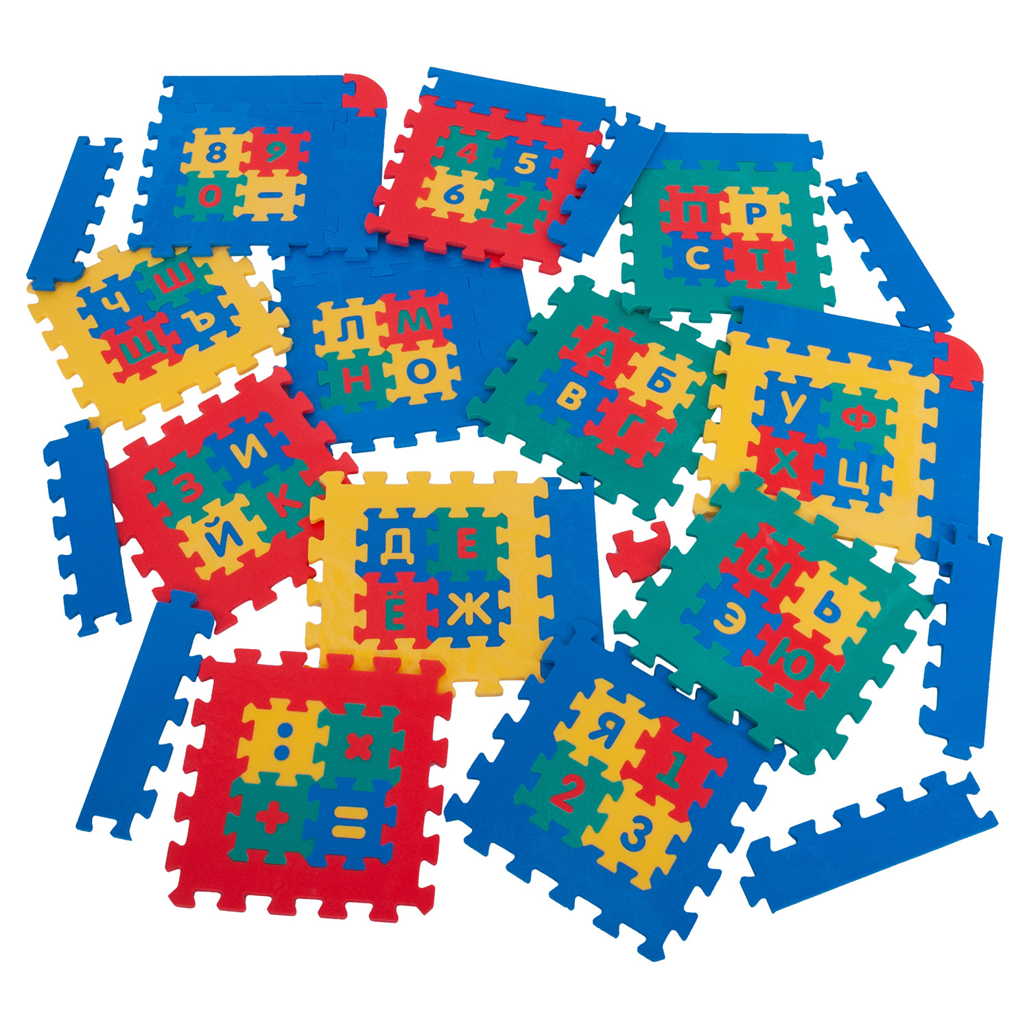 Коврик-пазл Клёпа Алфавит 95 x 123 см - фото 5