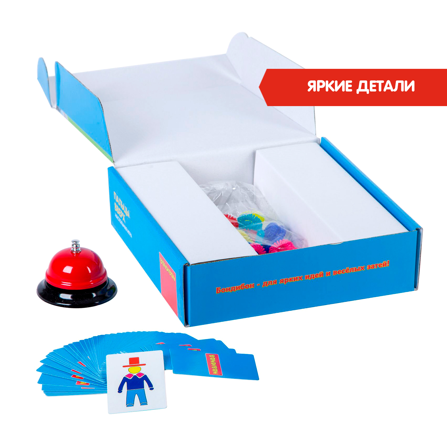 Настольная игра Bondibon для моторики Пальцы Вверх - фото 7